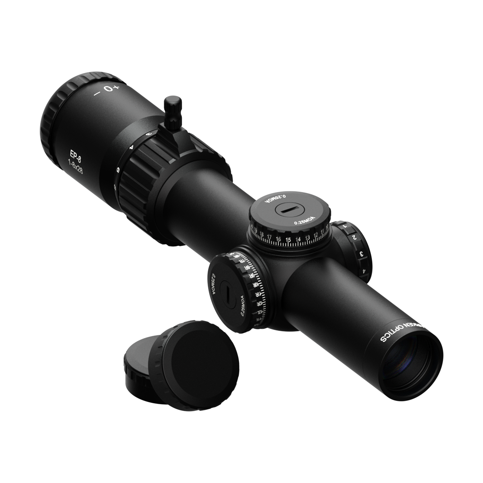 EP-8 1-8x28 FFP LPVO | Illum. KLBOX | 34mm Tube