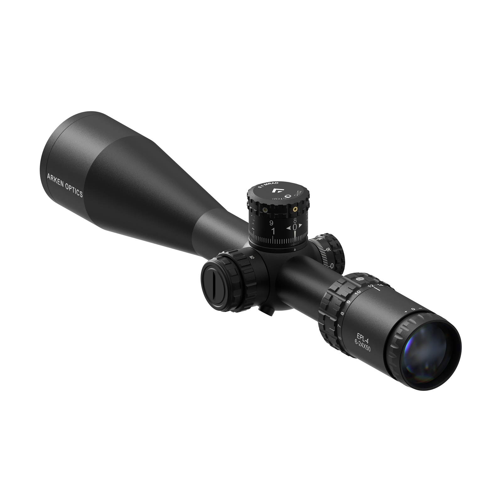 EPL-4 6-24X50 FFP Illuminated VHR/VPR - Zero Stop - 30mm Tube